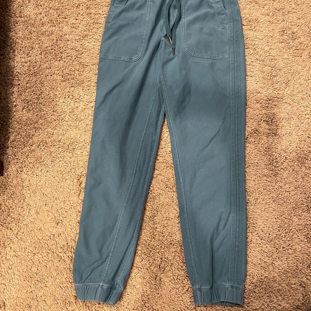 Athleta Women's Teal Relaxed-Fit Sweatpants - XXS
